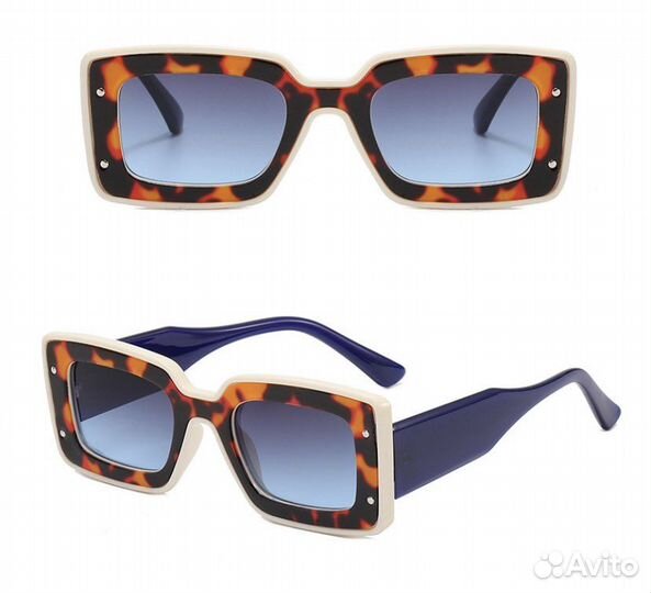 Яркие имиджевые солнцезащитные очки