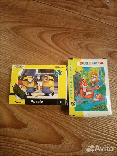 Пазлы детские разные
