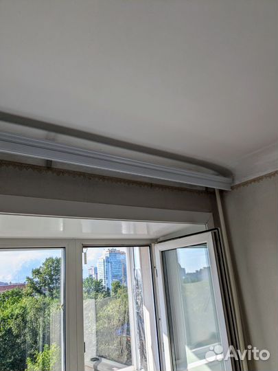 Карнизы для штор двухрядные бу