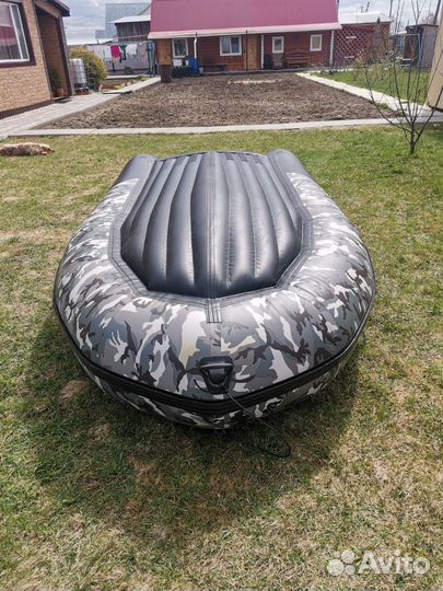 Лодка пвх хантер 380 про+ тохатсу-18