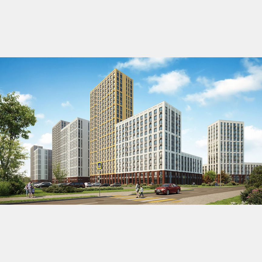 1-к. квартира, 35,3 м², 23/24 эт.