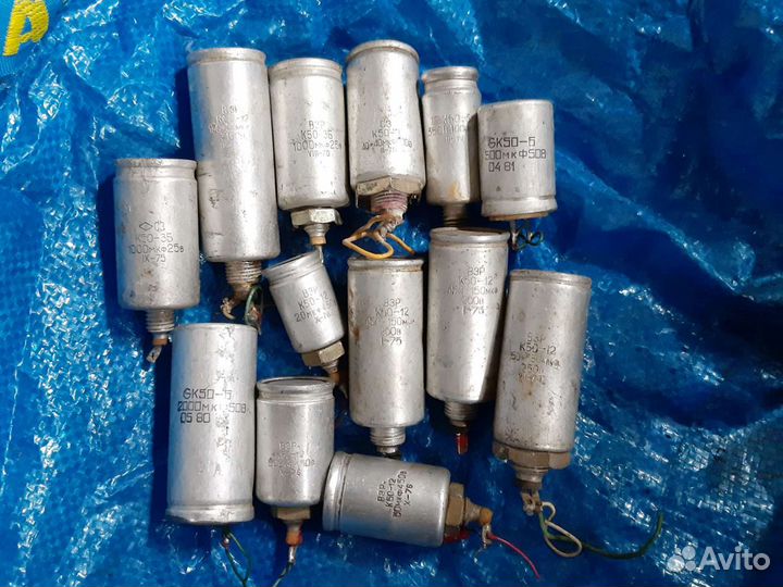 Конденсатор к50 СССР