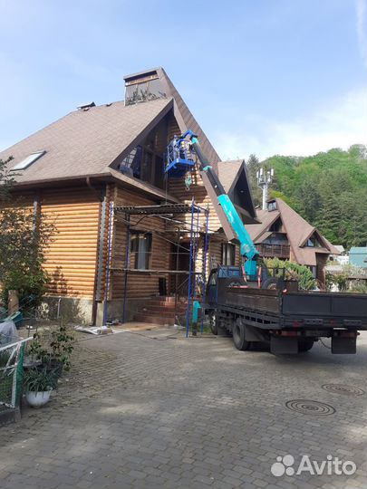 Аренда и услуги телескопической автовышки, 200 кг, 10 м