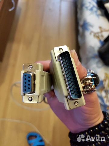 LPT VGA кабель DB25/DB9 180см