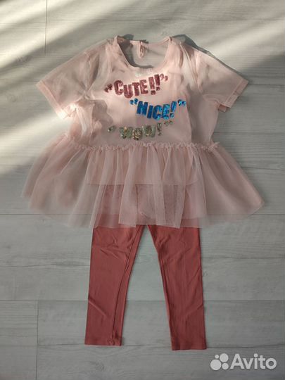 Пакет одежды для девочки р.104