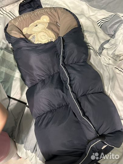 Теплый конверт в коляску