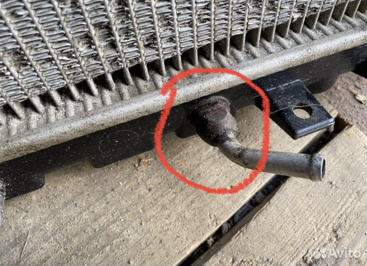 Радиатор охлаждения honda аккорд 8