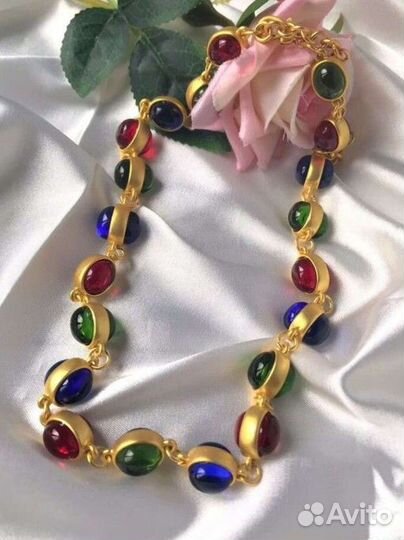 Колье ожерелье Итальянский винтаж Style