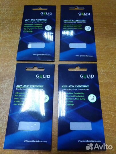 Термопрокладки Gelid 12.0 W/m.k (разной толщины)