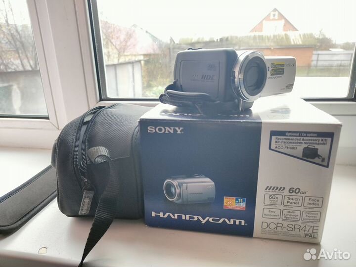 Видеокамера sony handycam DCR-SR47E