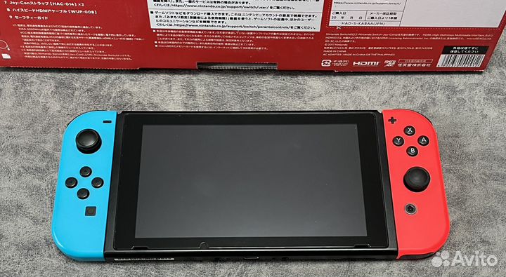Nintendo Switch rev 2 прошитая + micro sd 128
