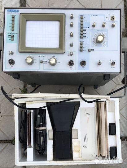 Осуиллограф с1-97 с зип для ремонта аудио