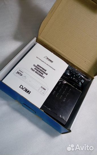 Цифровая тв приставка Рэмо TVjet RE820HDT2