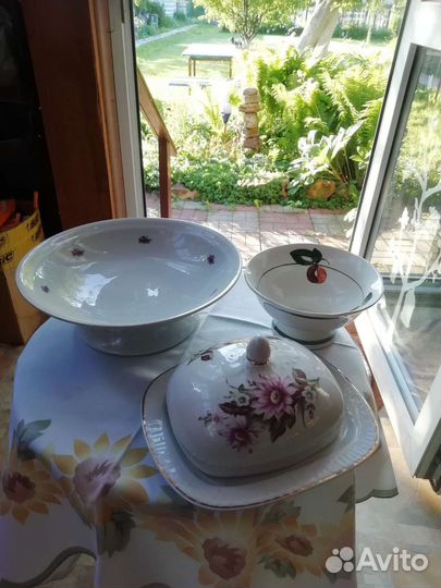 Менажница. Вазочки. Заварники. Пиалы