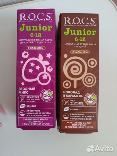 Зубная паста rocs