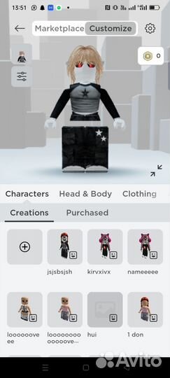 Кукла роблокс