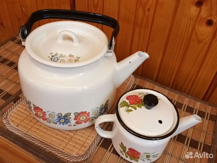 Чайники эмалированые