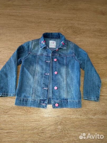 Джинсовая куртка для девочки