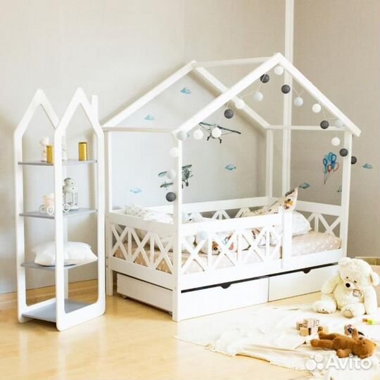Детская кровать домик (особая)