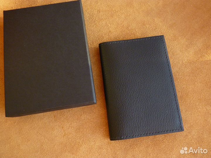 Обложка для паспорта/автодокументов из кожи Alran