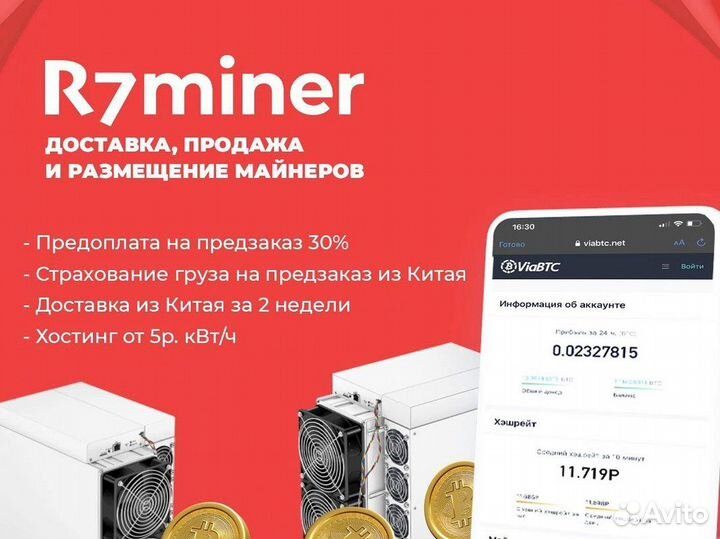 Antminer S19K PRO 120th с гтд