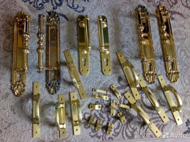 Новые латунные ручки