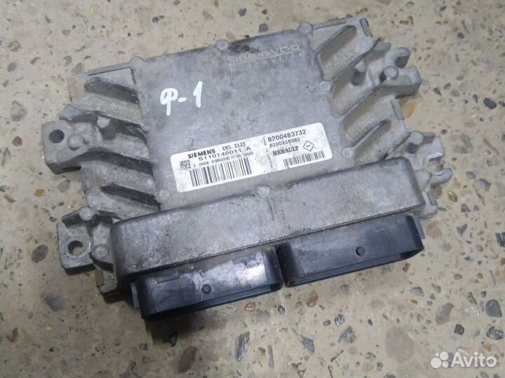Рено Логан блок управления двигателем