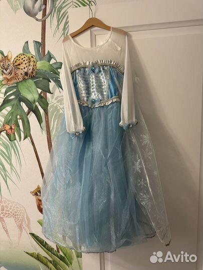 Платье для девочки Эльзы бренд Veneziano