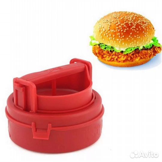 Пресс для формирования котлет с начинкой