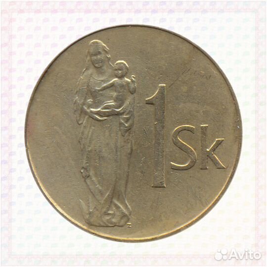 1 Крона 1993 Словакия