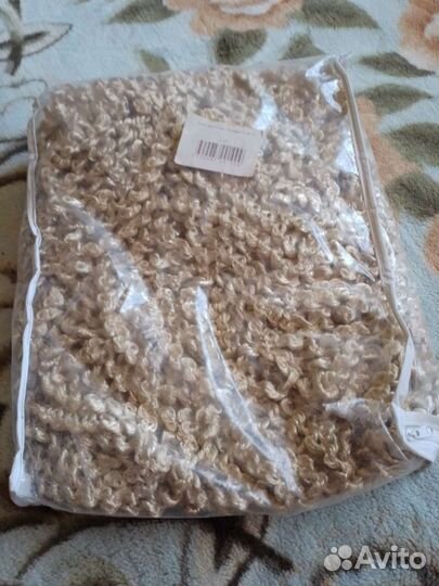 Кисея Макарони стеклярус с люрексом Китай