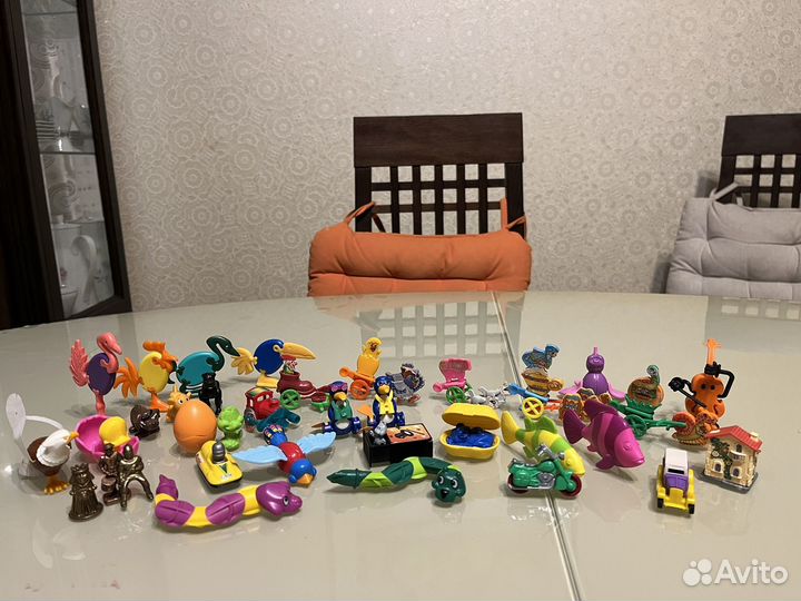 Игрушки из киндера 90х