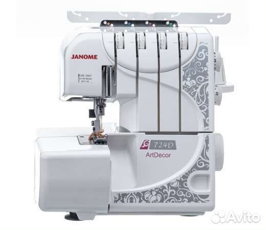 Оверлок Janome Artdecor 724D