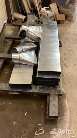 Воздуховоды из оцинкованной стали