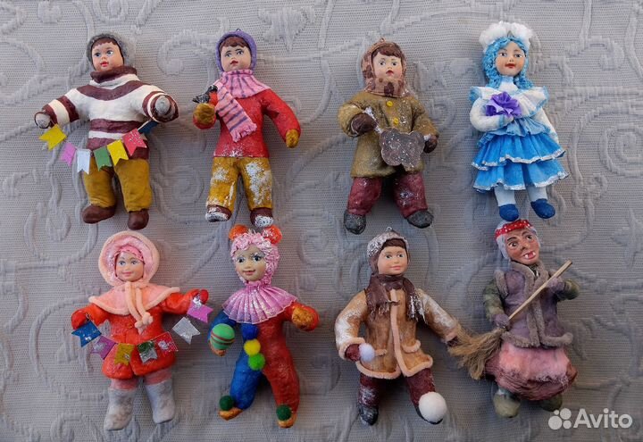 Ватные игрушки