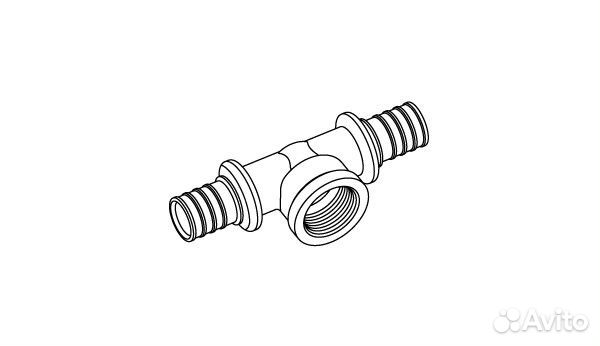 Тройник Rehau 11398421001