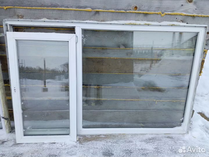 Окно пластиковое пвх бу