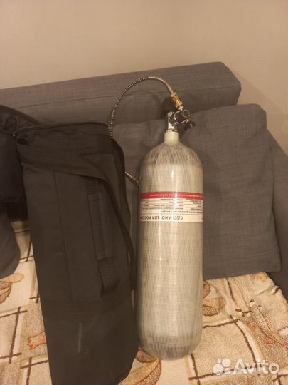 Балон композитный для заправки psp с заправочником