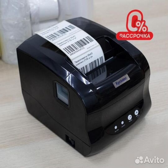 Принтер Xprinter xp365b для маркировки этикеток