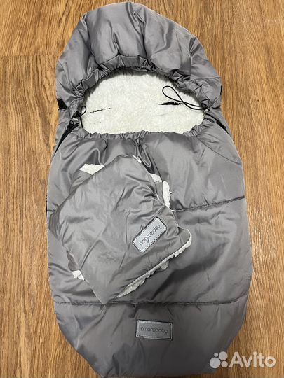 Зимний конверт в коляску 85 см