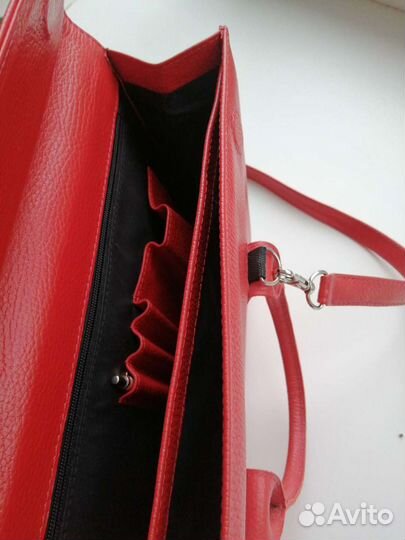 Портфель кожанный женский