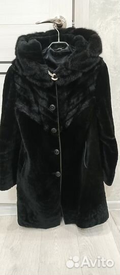 Шуба мутон-норка, в отличном состоянии