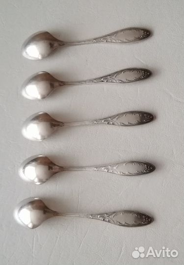 Мельхиоровые ложки мнц клеймо олень ссср. зиш