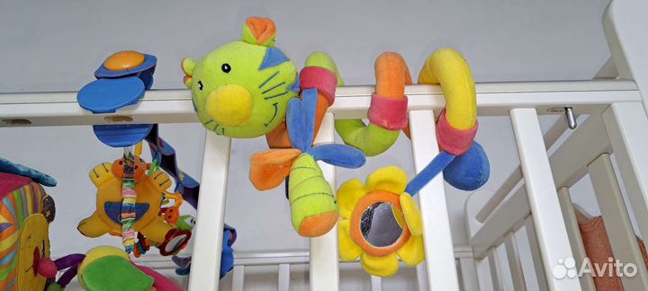 Развивающий коврик yookidoo, игрушки, каталки