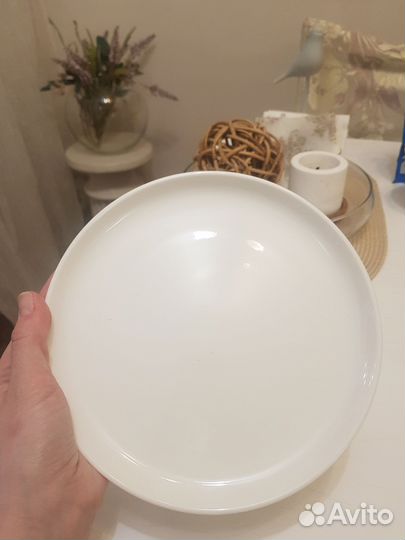 Тарелки 4шт, фарфор, кюхенлэнд