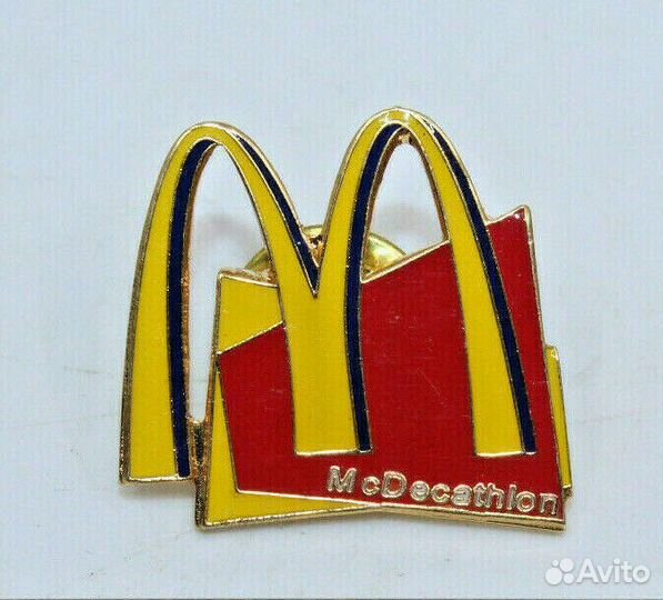Значки нагрудные McDonalds