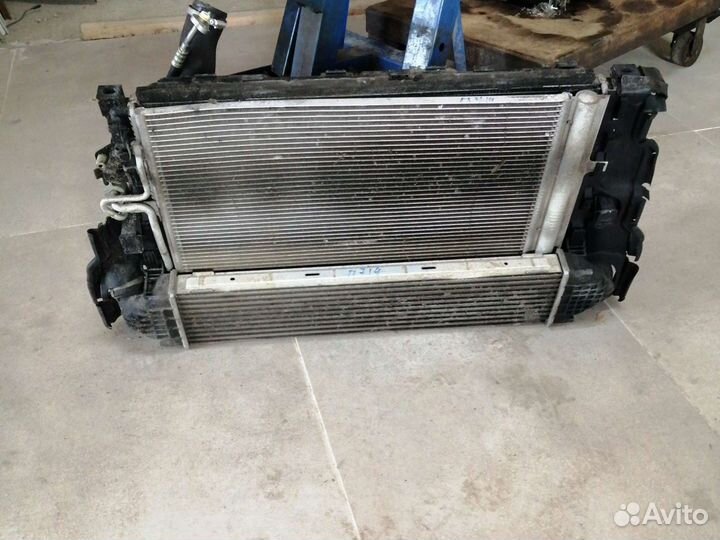 Кассета радиаторов на volvo s 60, v 60 1,6 diezel