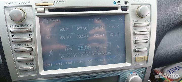 Магнитола 2 дин Камри 40