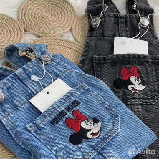 Джинсовый сарафан zara новый