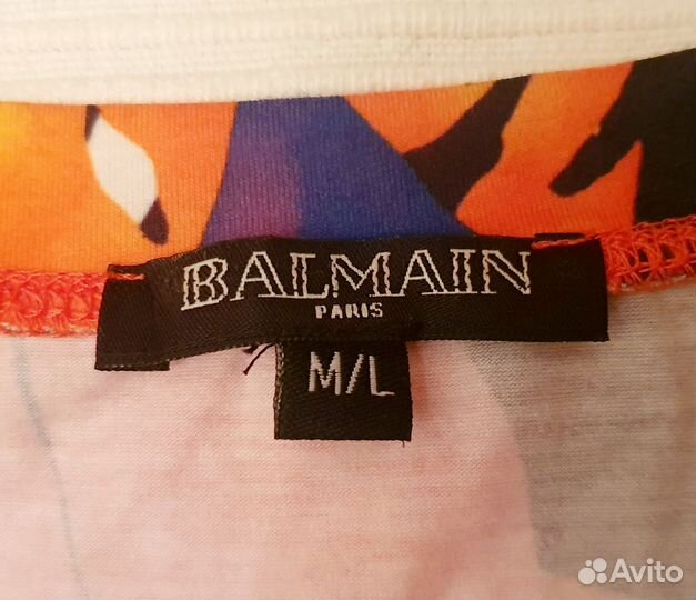 Футболка Balmain р.46 женская